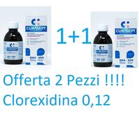 CURASEPT COLLUTORIO 0,12% TRATTAMENTO PROLUNGATO 200 ML OFFERTA 2 PEZZI