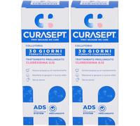 Curasept Collutorio ADS 012 Trattamento prolungato 2x500 ml Collutorio