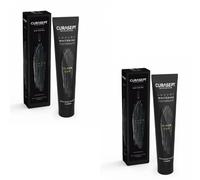 Curasept Luxury Whitening Black - 2 Confezioni da 75ml - con Carbone Attivo e Pe