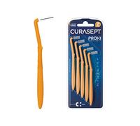 CURASEPT Scovolini Dentali Originali | Spazzolini interdentali Proxi Angolo T14 (filo 1,4mm)| Pulizia Profonda della Placca | Setole Nylon Ultra-flesse, Manico Ergonomico | 5 pz x confezione