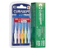 Curasept - Scovolini Proxi Mix Prevention 6 Pezzi + Gel Astringente 30 Ml + Dna (Scadenza Prodotto 02/2026)