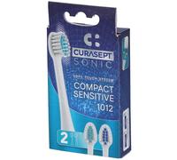 Curasept Testine Ricambio Spazzolino Sonic Compact Sensitive 1012 2 pz
