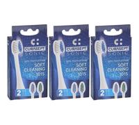 Curasept Testine Ricambio Spazzolino Sonic Soft Clean 1015 3x2 St