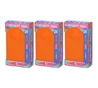 Curasept Travel Kit Arancio Spazzolino + Dentifricio + Picks 3x1 St