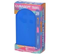 Curasept Travel Kit Blu Spazzolino + Dentifricio + Picks 1 pz Set