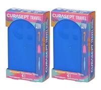 Curasept Travel Kit Blu Spazzolino + Dentifricio + Picks 2x1 St