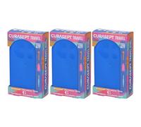 Curasept Travel Kit Blu Spazzolino + Dentifricio + Picks 3x1 St