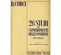 CURCI - 26 Studi di Cambiamenti delle Posizioni