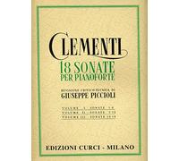 Curci Clementi 18 Sonate per Pianoforte Volume 2