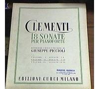 curci clementi m. 18 sonate vol.2 (piccioli