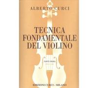 Curci EC4313 Tecnica Fondamentale del Violino Prima Parte