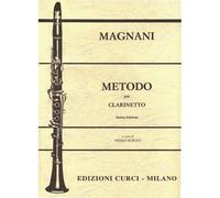 MAGNANI METODO PER CLARINETTO quinta edizione a cura di BORALI EDIZIONI CURCI