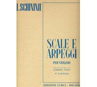 Curci scale e arpeggi violino II fascicolo Schinina Luigi