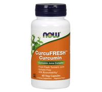 NOW FOODS, CurcuFresh Curcumin Juice - 60 capsule NOW4937