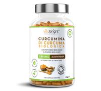 Curcuma 180 Cps 1440 mg Integratore Curcuma Zenzero Pepe Nero Curcuma In Polvere