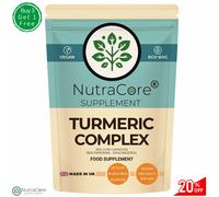 Curcuma Complesso 6000mg Capsules-95% Curcuminoidi, 95% Piperina,10%Gingerol