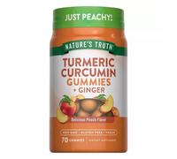 Curcuma Curcumina + Zenzero Gummies Naturale Pesca 70 Conte By Nature's Truth
