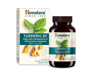 Curcuma dell'Himalaya 95, estratto di curcumina, 60 capsule vegane
