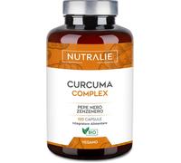 Curcuma E Piperina + Zenzero + Pepe Nero (1420Mg per Dose) - Curcumina - Turmeri