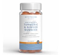 Curcuma e Zenzero in Caramelle Gommose - 60GUMMIES, 30porzioni - Orange (High Strength)