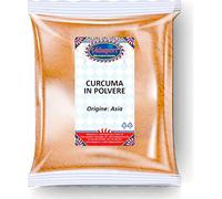 Curcuma in Polvere di Origine di Qualità | Gluten Free Vegan | Spezia Aromatica Cruda, 100% Pura e Naturale, Priva di Sostanze Allergeniche e OGM - Busta da 100 gr (Curcuma in Polvere)