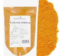 Curcuma in Polvere Naturale Aromatica 200g | 100% Radice di Curcuma Essiccata e Macinata | Spezia Orientale per Curry, Golden Milk - KUCHNIA ZDROWIA