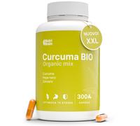 Curcuma + Pepe Nero + Zenzero BIO | 300 Capsule | Formula Ecologica e Vegana | 1