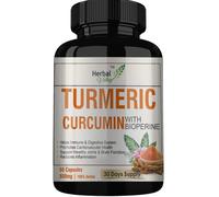 Curcumina di curcuma con Bioperine 800 mg capsule ad alto assorbimento...