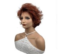 CURE PACCIA PIXIE PIXIE CUCCHI CULLI CULLE parrucca riccia bionda con scoppi naturali parrucca ondulata WIG SINTETIC
