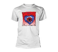 CURE, THE - FRIDAY I'M IN LOVE WHITE T-Shirt, Front & Back Print Large