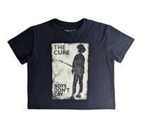Cure (The): Rock Off - Boys Don'T Cry B&W Blue (Crop Top Donna Tg. M) -