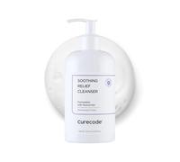 CURECODE Detergente lenitivo e schiumogeno delicato che incoraggia la ceramide, Microbiome Science lenisce la pelle sensibile e secca, rafforza la barriera cutanea riparatrice (250 ml)