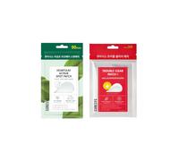 CURESYS - Trouble Clear Needle Patch - 9 Patches + Heartleaf Acpair Spot Patch - 90 Patches Set