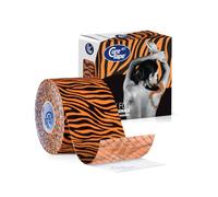 CureTape Art, 5 m X 5 cm, Impermeabile, Tiger Arancione/Nero
