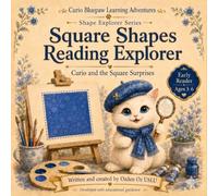 Curio Bluepaw Learning Adventures: Square Shapes Reading Explorer