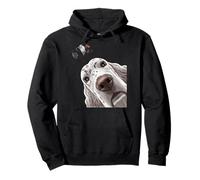 Curioso cane setter inglese Felpa con Cappuccio