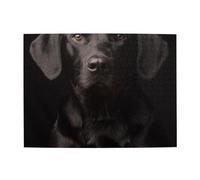 Curioso Labrador nero adottato, puzzle da 500 pezzi per adulti - Puzzle in legno per adulti e anziani