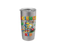 Curioso Scienza Kid Block Robot Explorer Bicchiere termico in acciaio inox doppia parete