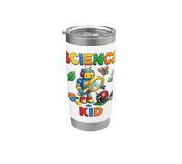 Curioso Scienza Kid Block Robot Explorer Bicchiere termico in acciaio inox doppia parete