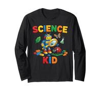 Curioso Scienza Kid Block Robot Explorer Maglia a Manica