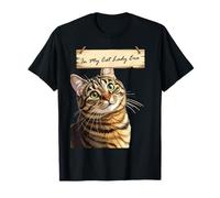 Curioso Tabby nella Mia Gatta Lady Era Maglietta