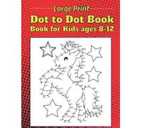 Curious Art Room large print dot to dot book for kids ages 8-12 (Tascabile)