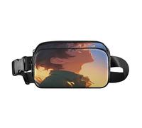 Curious Boy, marsupio alla moda per donne e uomini, piccolo marsupio con cinghia regolabile, per shopping, sport, lavoro, Ragazzo Curioso, 1 size