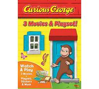 Curious George: 3-movies & Playset