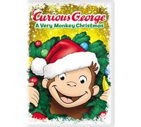 Curious George: A Very Monkey Christmas (DVD) Frank Welker Jeff Bennett