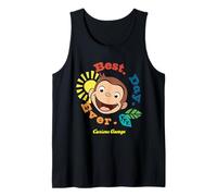 Curious George Best Day Ever Smile Canotta