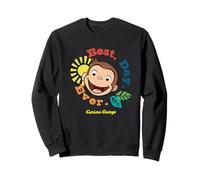 Curious George Best Day Ever Smile Felpa