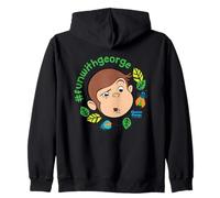 Curious George Fun with George Springtime Felpa con Cappuccio