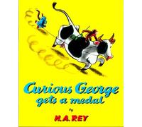 Curious George riceve una medaglia – Storia classica della scimmietta curiosa nello spazio – Clarion
