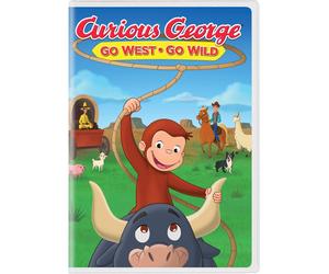 Curious George: Go West, Go Wild (DVD) Frank Welker Jeff Bennett